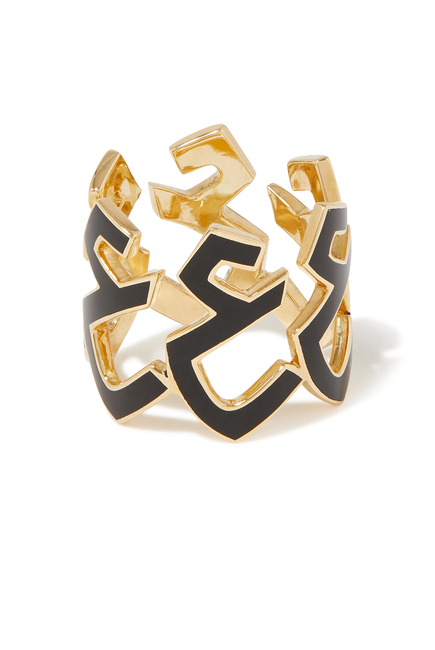 Tantanah "Ein" Ring in 18kt Yellow Gold